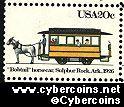 Scott 2061 mint 20c - Streetcars - "Bobtail"