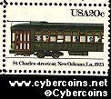 Scott 2062 mint 20c - Streetcars - St. Charles Streetcar