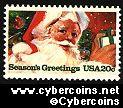 Scott 2064 mint sheet 20c (50) - Santa Claus