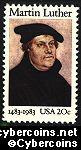 Scott 2065 mint sheet 20c (50) - Martin Luther