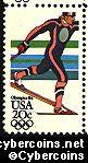 Scott 2069 mint 20c - Winter Olympics - Cross Country Skiing