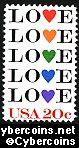 Scott 2072 mint sheet 20c (50) - LOVE