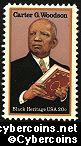 Scott 2073 mint 20c - Carter G. Woodson