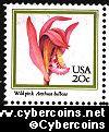 Scott 2076 mint 20c - Orchids - Wildpink