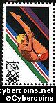 Scott 2082 mint 20c - Olympics - Men's Diving