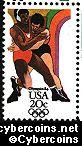 Scott 2084 mint 20c - Olympics - Wrestling