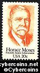 Scott 2095 mint sheet 20c (50) - Horace Moses