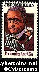 Scott 2110 mint 20c - Jerome Kern