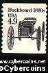 Scott 2124 mint 4.9c - Buckboard