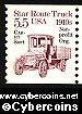Scott 2125A mint 5.5c - Star Route Truck, precancelled
