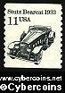 Scott 2131 mint 11c - Stutz Bearcat