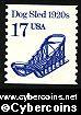 Scott 2135 mint 17c - Dog Sled (1986)