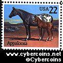 Scott 2158 mint 22c - American Horses - Appaloosa