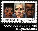 Scott 2164 mint 22c - Help End Hunger