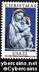 Scott 2165 mint 22c - Madonna & Child