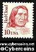Scott 2175 mint 10c - Red Cloud (1987)