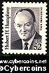 Scott 2189 mint 52c - Hubert Humphrey (1991)