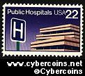 Scott 2210 mint sheet 22c (50) - Public Hospitals