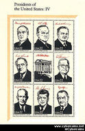 Scott 2219 mint 22c - 1986 Presidents Miniature Sets