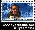 Scott 2222 mint 22c - Explorers - Vilhjalmur Stefansson