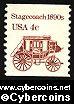 Scott 2228 mint 4c - Stagecoach