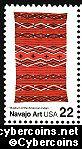 Scott 2235 mint 22c - Navajo Art