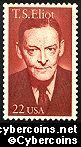 Scott 2239 mint sheet 22c (50) - T. S. Elliot