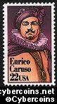 Scott 2250 mint sheet 22c (50) - Enrico Caruso