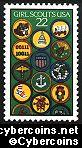 Scott 2251 mint sheet 22c (50) - Girls Scouts