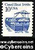 Scott 2257 mint 10c - Canal Boat