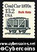 Scott 2259 mint 13.2c - Railroad Coal Car, precancelled (1988)