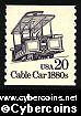 Scott 2263 mint 20c - Cable Car (1988)