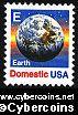 Scott 2277 mint (25)c - "E" Earth (1988)