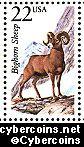 Scott 2288 mint 22c - Bighorn Sheep