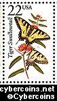 Scott 2300 mint 22c - Tiger Swallowtail