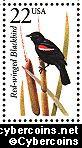 Scott 2303 mint 22c - Red-winged Blackbird