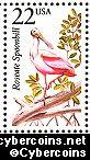 Scott 2308 mint 22c - Roseate Spoonbill