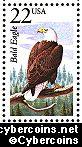 Scott 2309 mint 22c - Bald Eagle