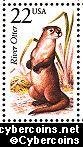 Scott 2314 mint 22c - River Otter