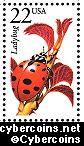 Scott 2315 mint 22c - Ladybug