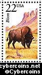 Scott 2320 mint 22c - Bison