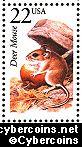 Scott 2324 mint 22c - Deer Mouse