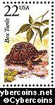 Scott 2326 mint 22c - Box Turtle