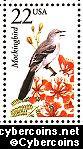 Scott 2330 mint 22c - Mockingbird