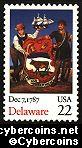 Scott 2336 mint 22c - Delaware Statehood