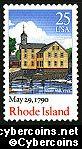 Scott 2348 mint 22c -  Rhode Island Statehood (1990)