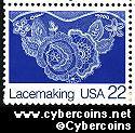 Scott 2353 mint 22c -  Lacemaking - Leslie K. Saari