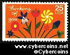Scott 2397 mint 25c - Thinking of You