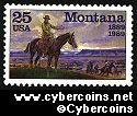 Scott 2401 mint 25c - Montana Statehood
