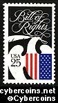Scott 2421 mint 25c - Bill of Rights
